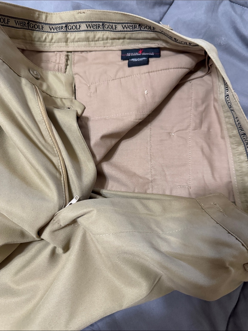 Men's Khaki Dress Pants